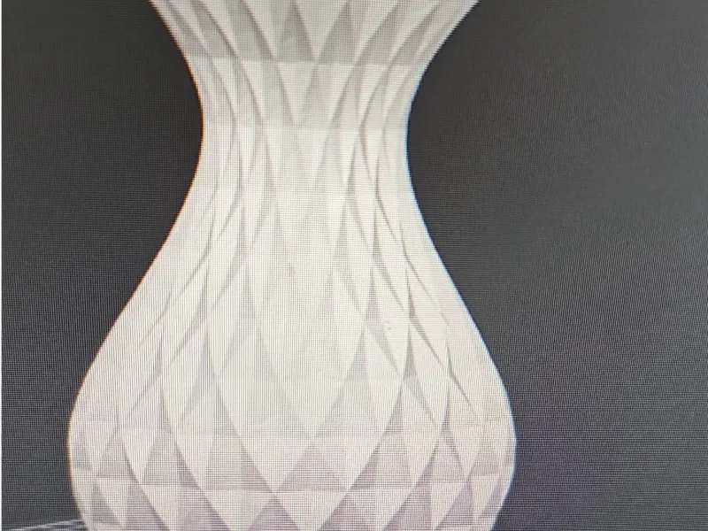 diamond vase