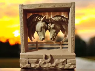 “Whisper of Manes at the Stable Window”