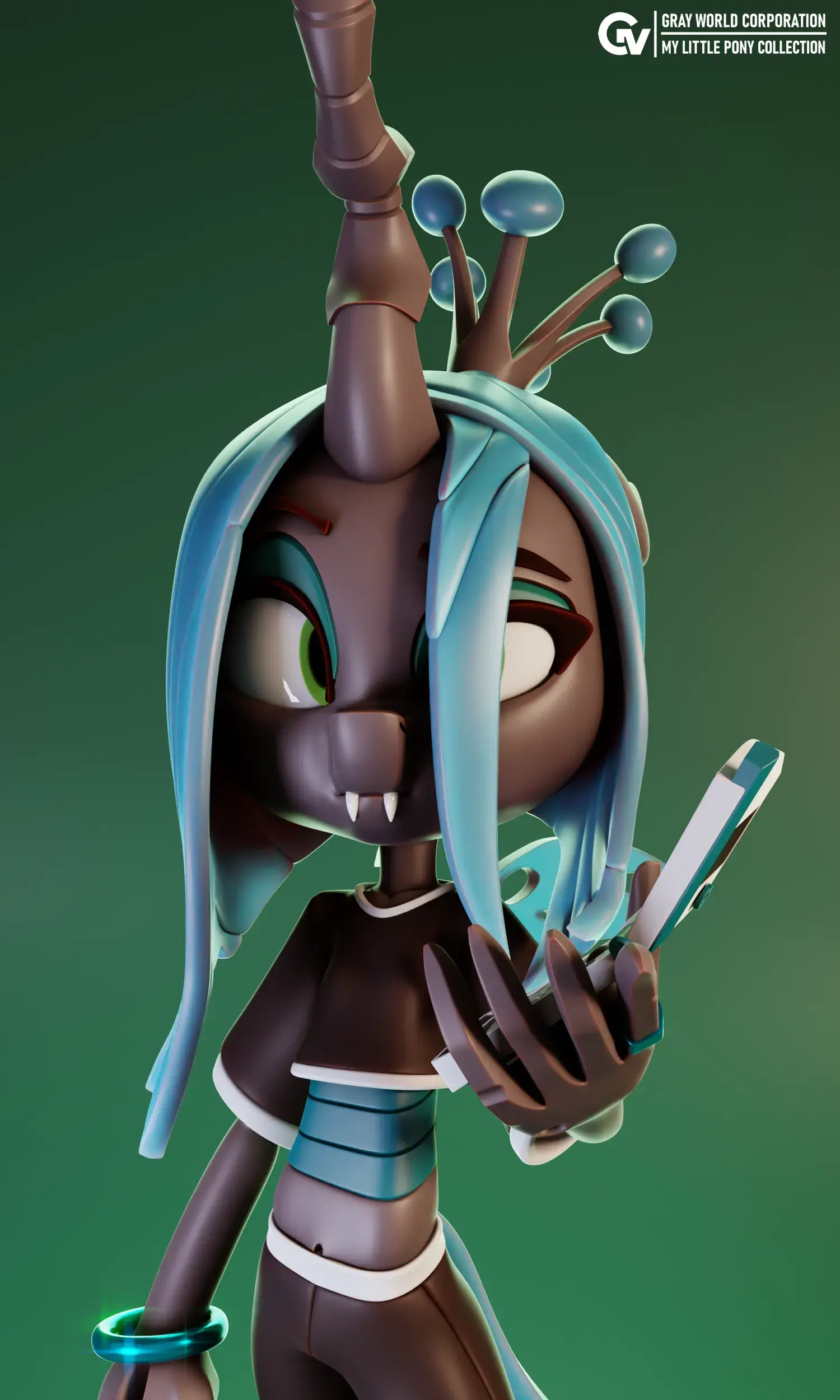 Reina Chrysalis "Chibi" | My Little Pony