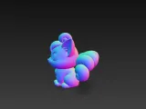 Vulpix Pokemon Chibi-2