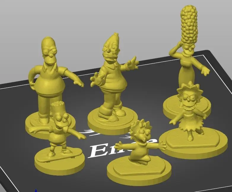 the simpsons family