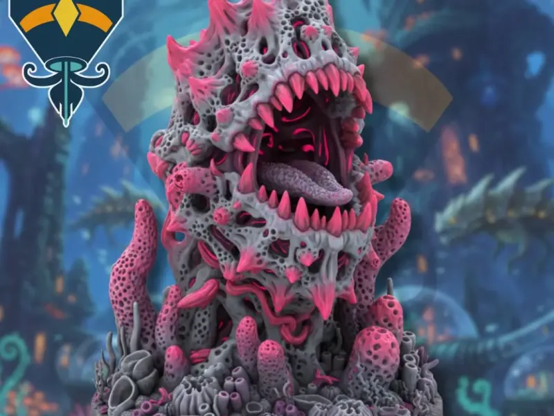 Maw-Coral Trap