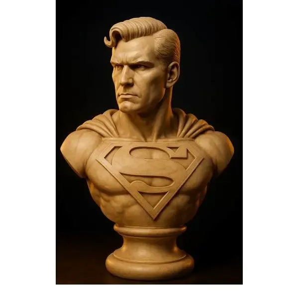 Superman Marble Bust