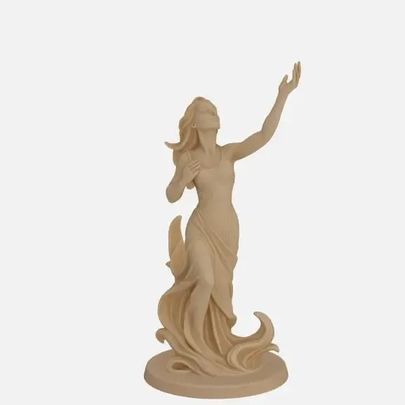Escultura mulher inspiração