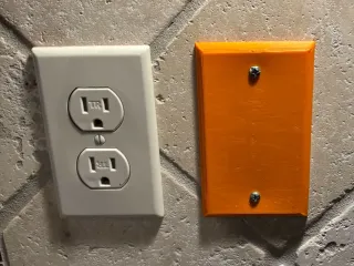 Blank Wall Plate