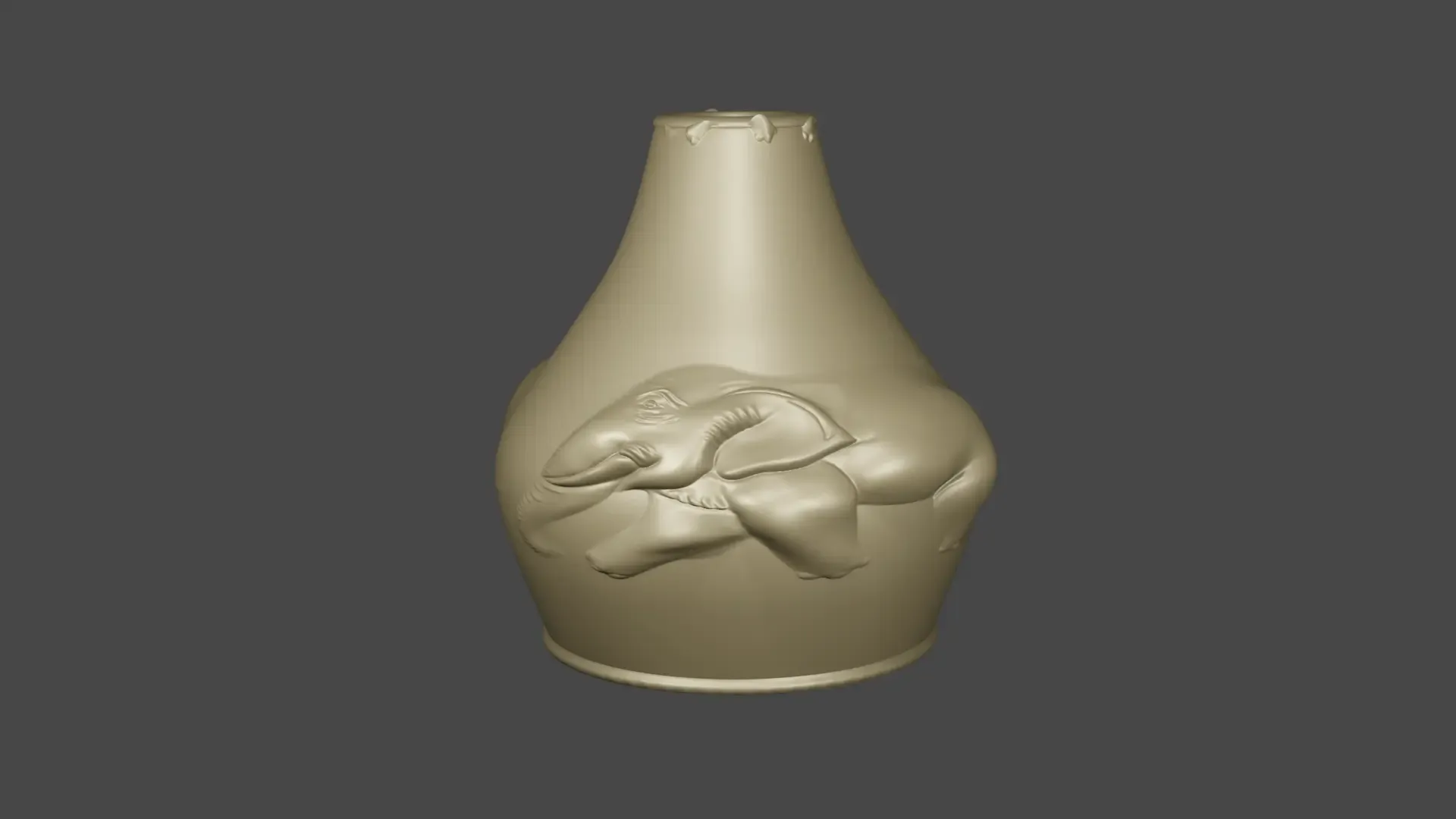 Vase Elephant X2