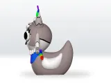 Dandy's World - Colorful April Yatta Duck STL file 3D Model-2