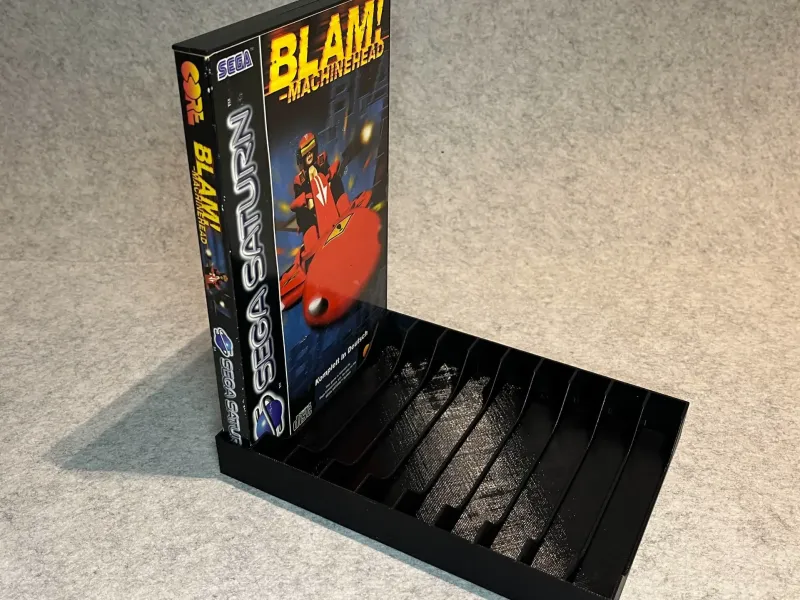 Sega Saturn için oyun standı tutucu