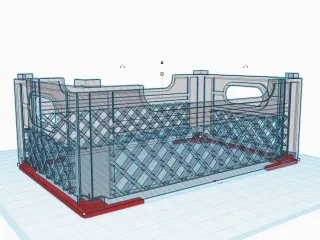 Shelf Crate Retaining Bracket