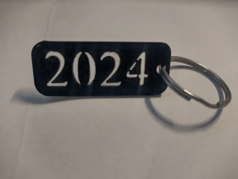 2024 Schlüsselanhänger.