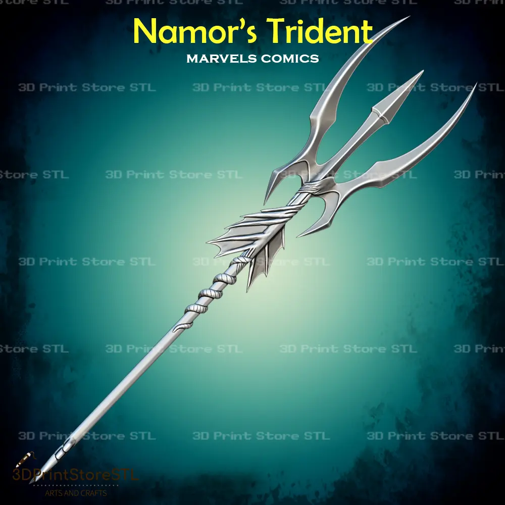 Namor Trident Cosplay Marvels Comics - STL File