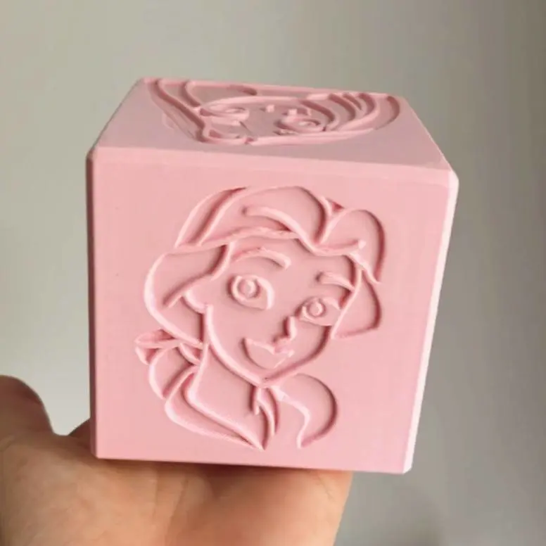 Mega Princess Impression Cube for Sensory Play