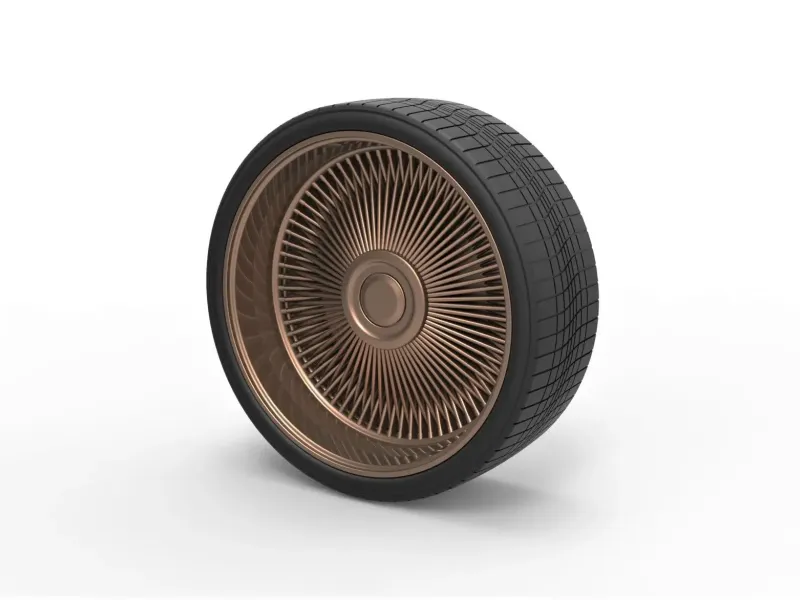 Wire wheel 5 Scale 1:10