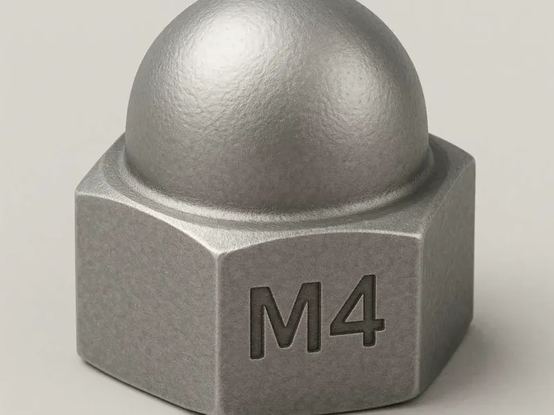 m4 cap nut / m4 kör somun