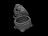 🐻 Cute Bear Head Storage Box-4