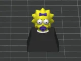 Maggie the Simpsons keycap-1