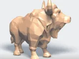Yak Low Poly-5
