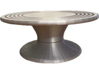Rotating Cake Stand with 6001 bearing