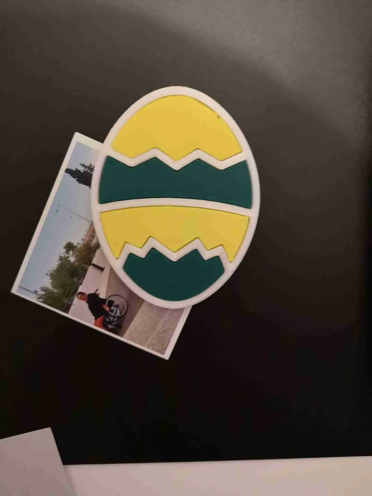 Easter egg fridge magnet
