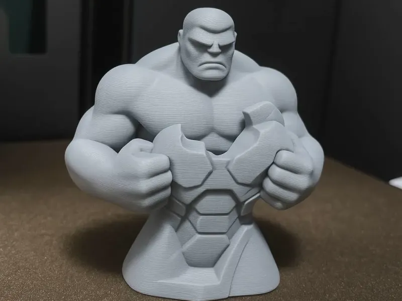 Hulk destroys the Hulkbuster