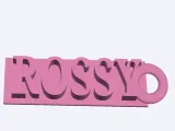Llavero Rossy -1