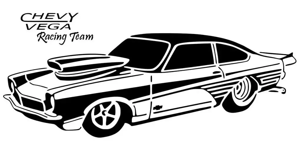 Stencil Chevy Vega