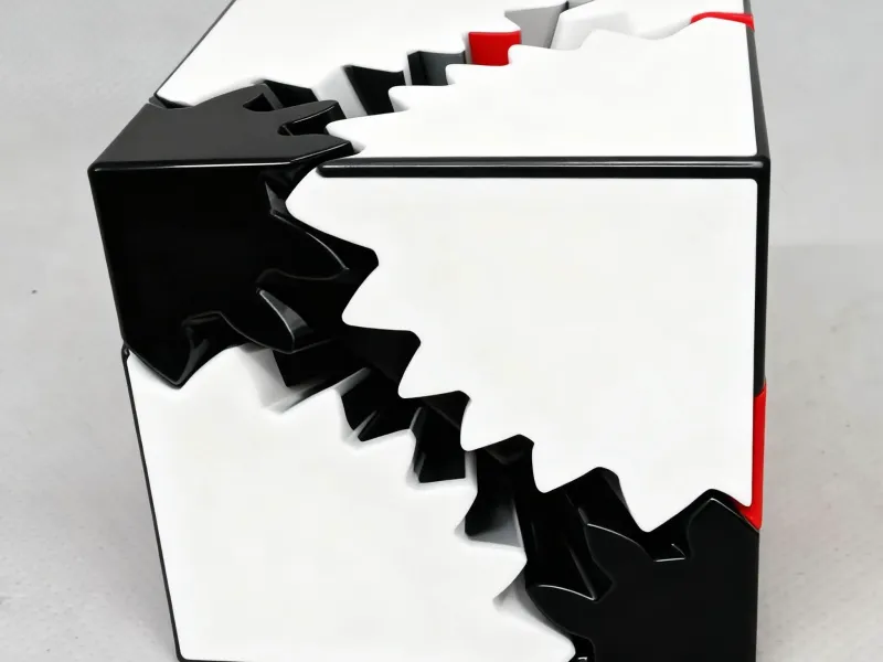 Cubo a Ingranaggi Fidget – Giocattolo Antistress Facile da Stampare e Assemblare