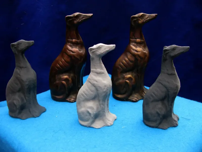 Greyhound Bookends    