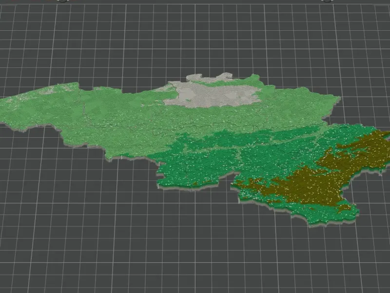 Provinces of Belgium. 3D Map puzzle (11 pieces)
