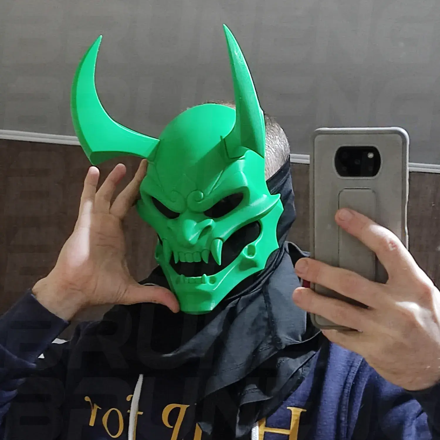 Blood Moon Shen Cosplay Mask - League of Legends Wild Rift