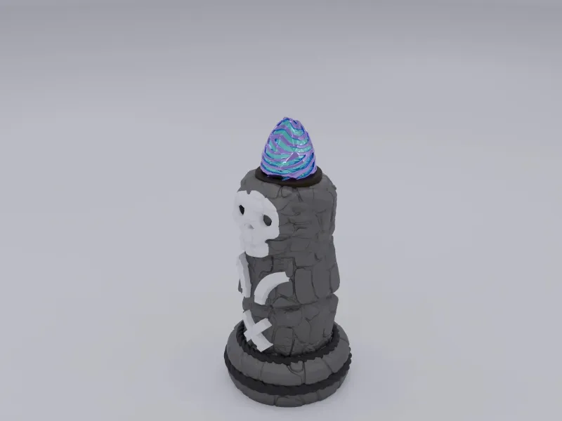 Forest Chess (Rook - Totem Crystal)