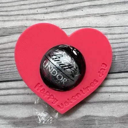 Valentines heart for Lindor Chocolate