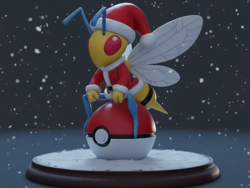Beedrill Navideño Gen1