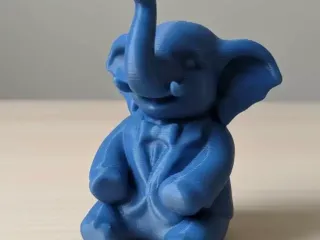 Happy Tuxedo Elephant