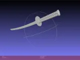 Devil May Cry 3 Yamato Sword and Sheath-2