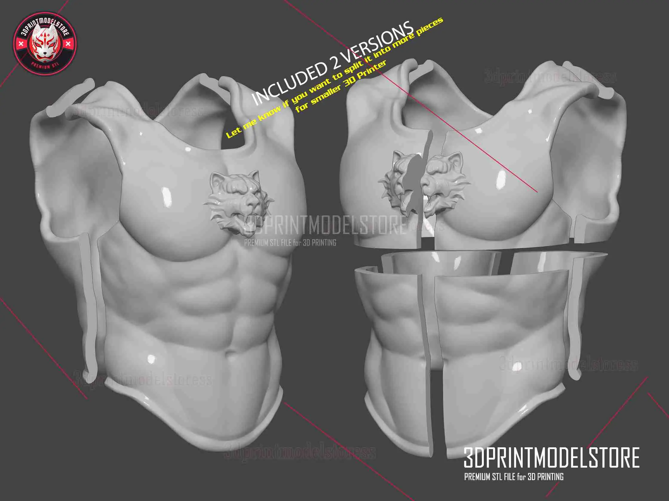 Roman Muscle Armor Body Chest Cosplay Costume Halloween