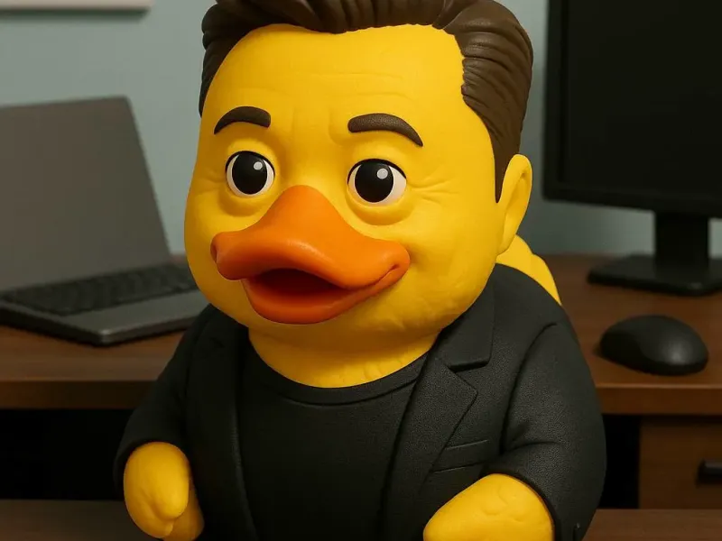 Pato de goma - Impresión 3D de Elonmusk