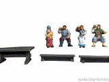Dining villagers (SITTING FOLKS)-4