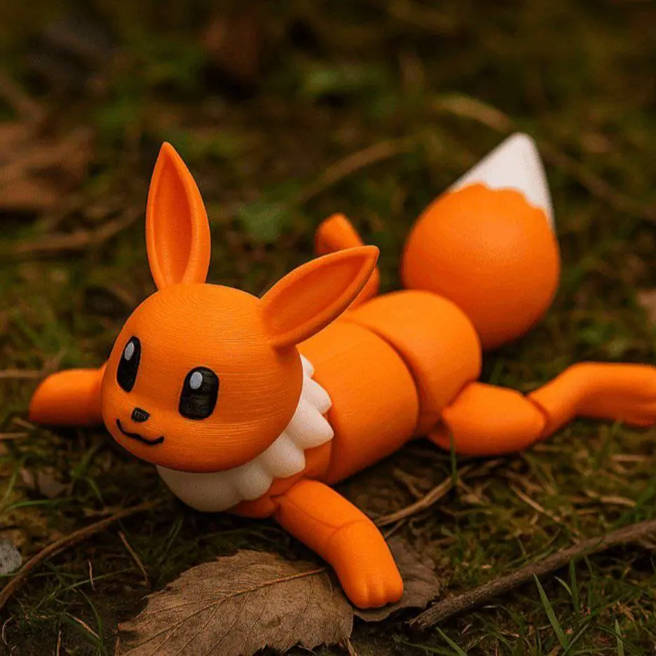 Articulated Eevee Toy