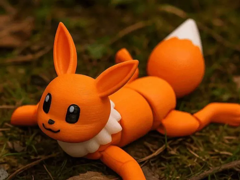 Articulated Eevee Toy