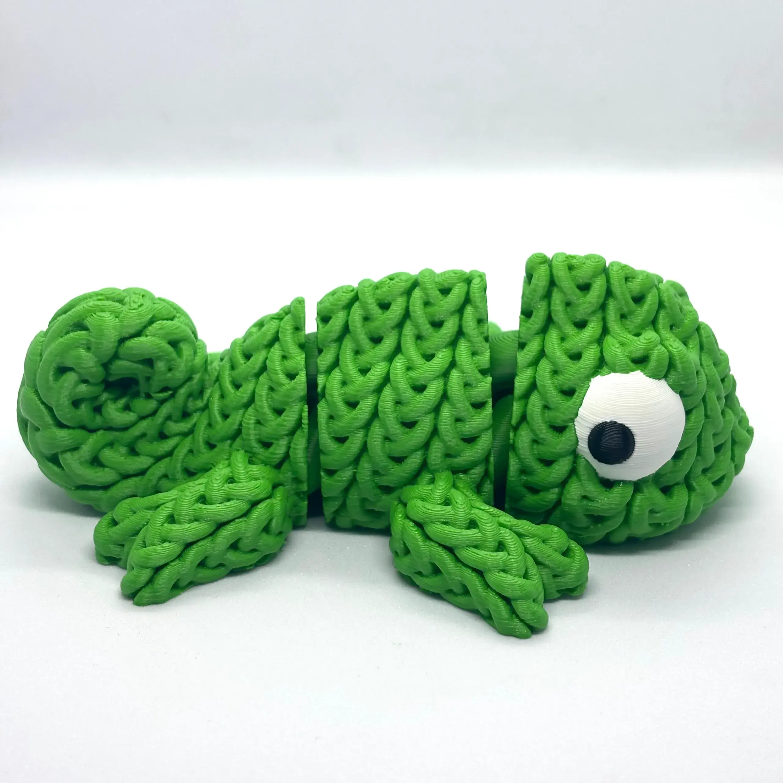 Knitted Flexi Chameleon