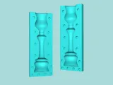 Candle Mold A16 - Molding Maker Wick Template-4
