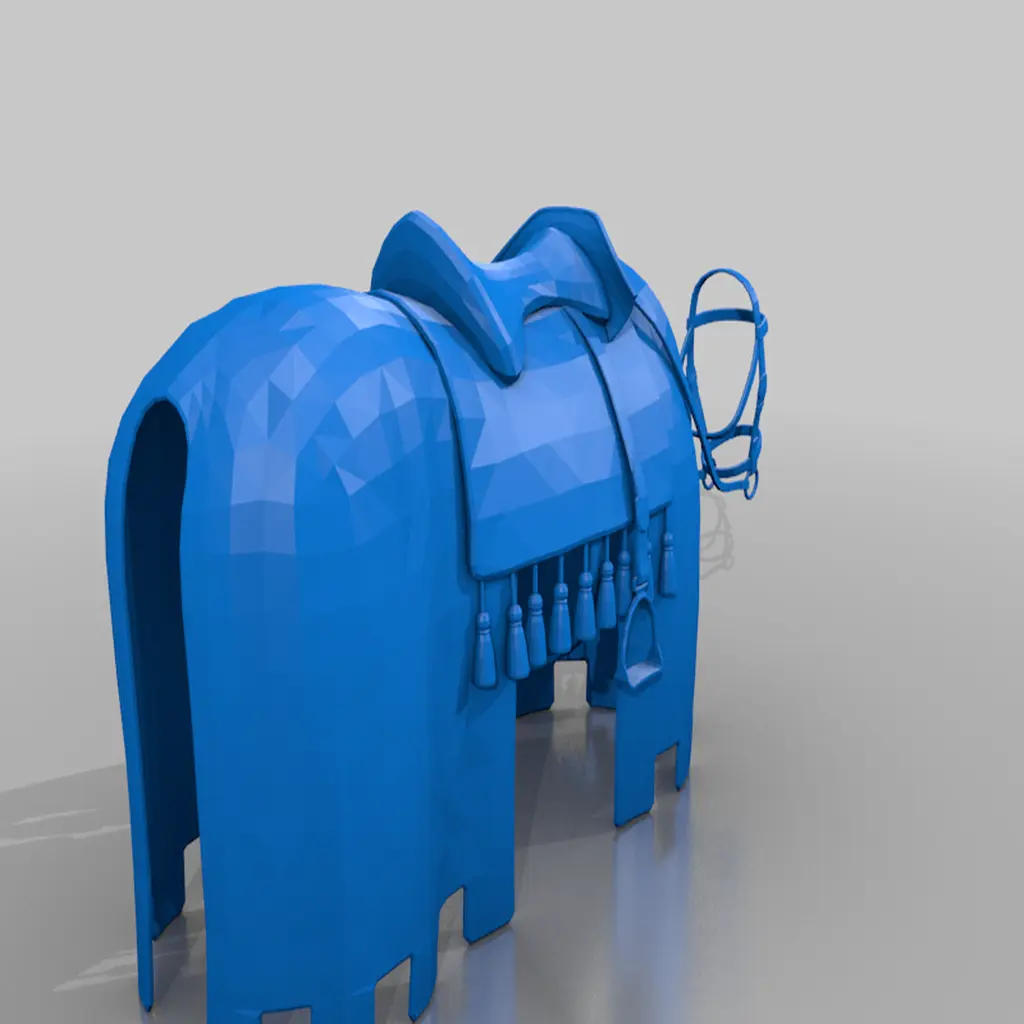 medium barding - horse