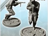 German storm trooper running with MP38 (3) - WW2 Terrain fig-1