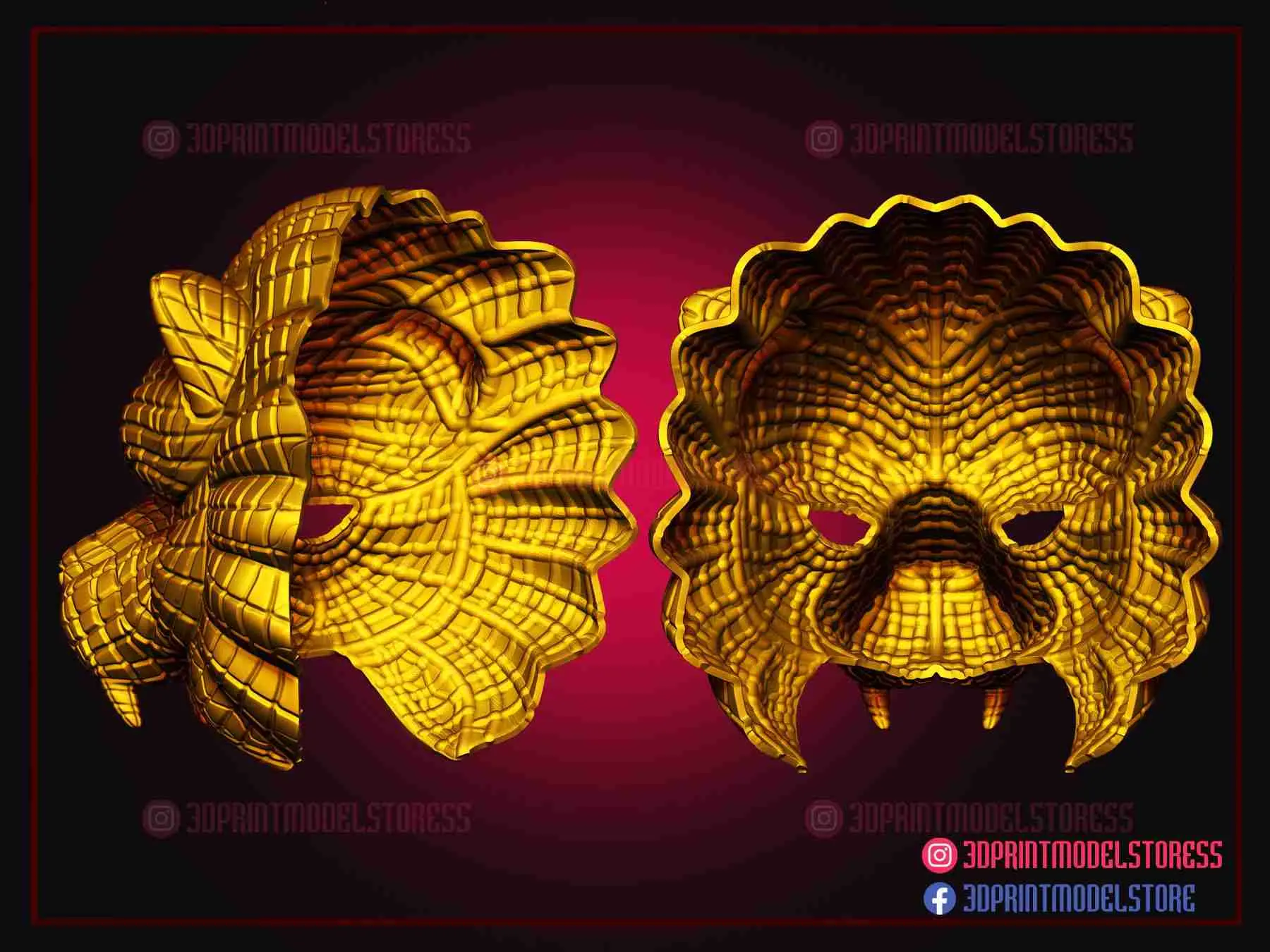 Maschera Squid Game - Maschera Squid Game Lion Vip per Cosplay