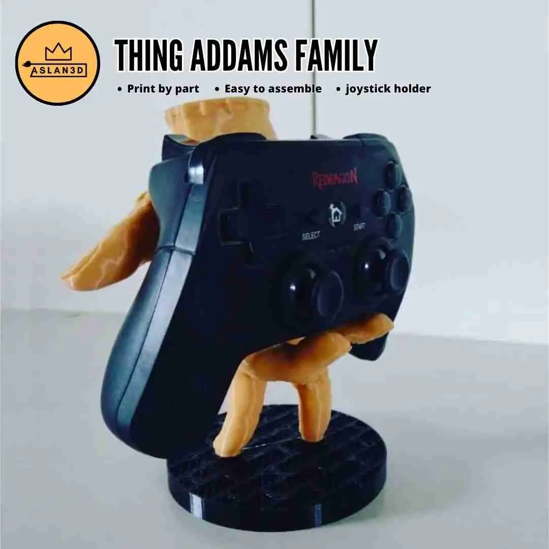 Thing addams family - joystick holder