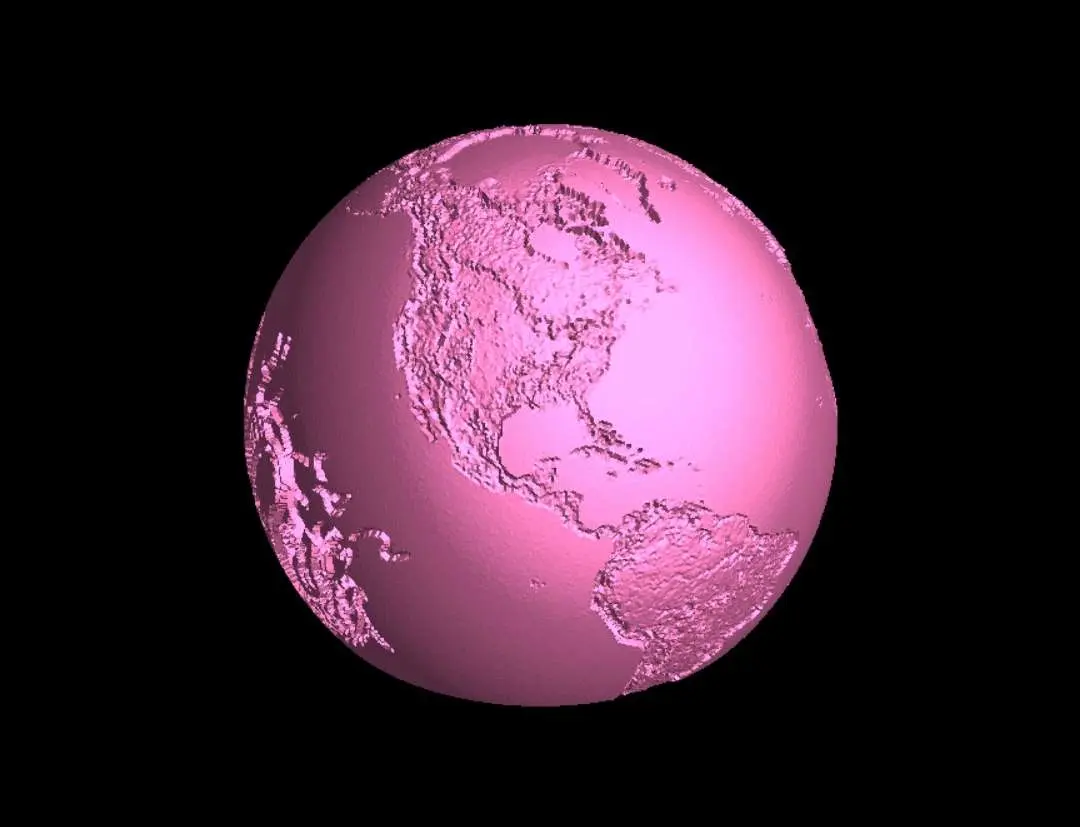 Earth With Dragon Lamp Maker