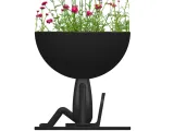 Sitting Human Planter-2