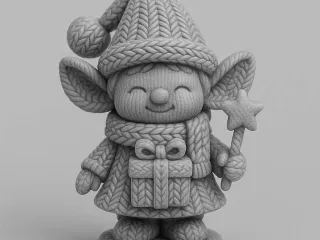 Christmas Knitted 🎁gift elf❄️