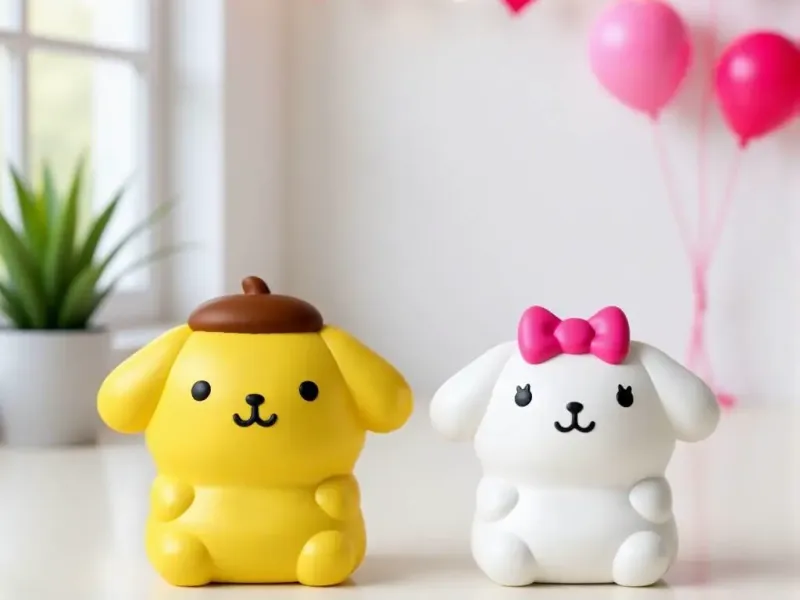 Couple Pompompurin et Macaron - Multipart pour la Saint-Valentin